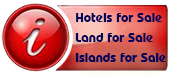 Sales of Land, Hotels, Resorts and Private islands in Greece